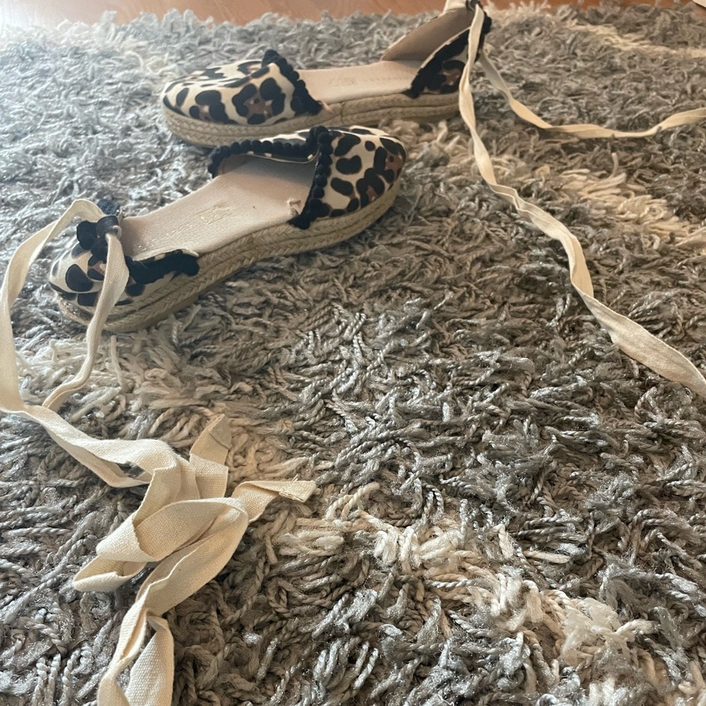 Cheetah print sandals